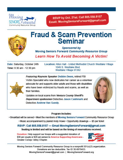 You're Invited - Fraud Seminar
